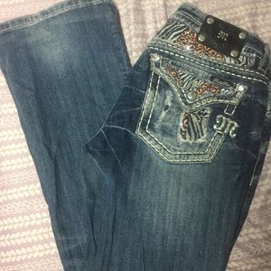 Miss Me signature rose boot